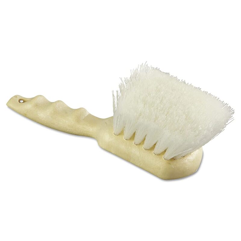 Boardwalk BWK4408 9 in. Nylon Fill Utility Brush - Tan