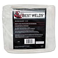 BEST WELDS 902-2025-18-10X10 - Welding Blanket, 10ft X 10ft, Fiberglass, Tan, 18 oz