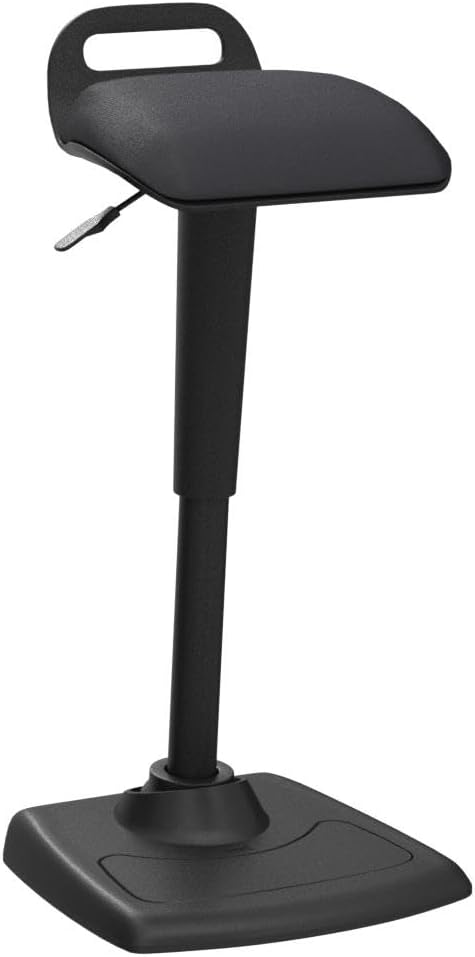Vari Active Seat - Adjustable Ergonomic Standing Desk Chair for Adults - Portable Home Office Furniture