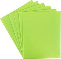 JAM Paper Heavy-Duty 2-Pocket Plastic Presentation Folders - Letter Size