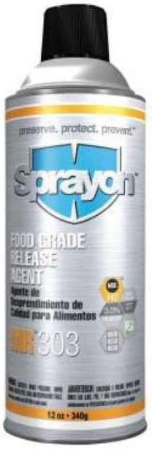 SPRAYON MR303 Food Grade Mold Release Agent - 16 oz Aerosol