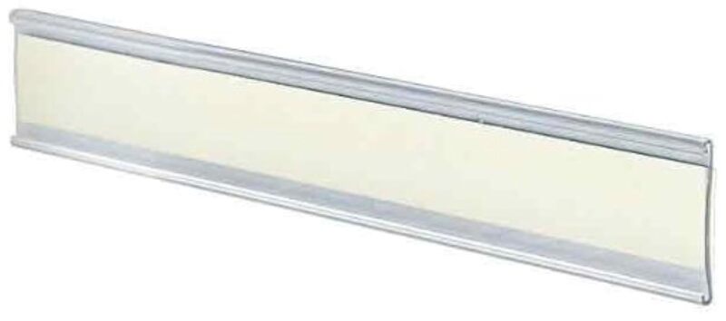Azar Displays 199604 6-Inch Width by 1.5-Inch Height Adhesive Back Nameplate, 10-Pack