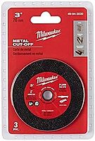 MILWAUKEE 9in. X 3/32in. X 7/8in. Metal Cut-Off