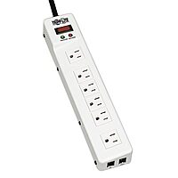 TRIPP LITE TLM626 6-Outlet Right-Angle Surge Protector Power Strip