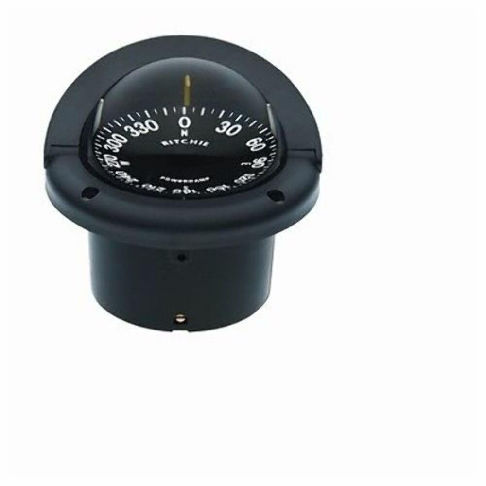 Ritchie HF-742 Helmsman Compass - Flush Mount - Black