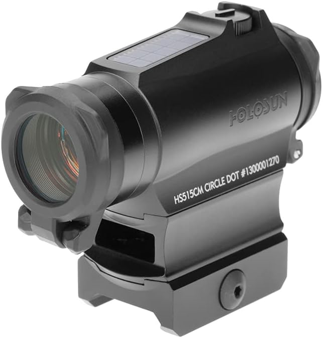 HOLOSUN HS515CM / HE515CM-GR 2 MOA Dot & 65 MOA Circle Micro Sight for Rifle