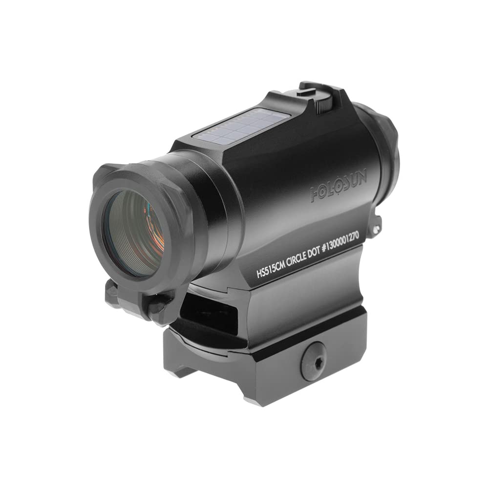 HOLOSUN HS515CM / HE515CM-GR 2 MOA Dot & 65 MOA Circle Micro Sight for Rifle