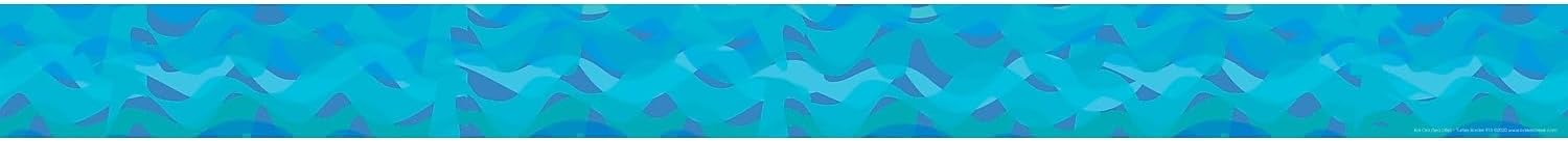 BARKER CREEK Double-Sided Border, Kai Ola Sea Turtles, for Bulletin Boards, Reception Areas, Halls, Break Rooms, Office