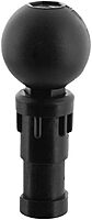 Scotty 169 1-1/2" Ball w/Post Mount, Black