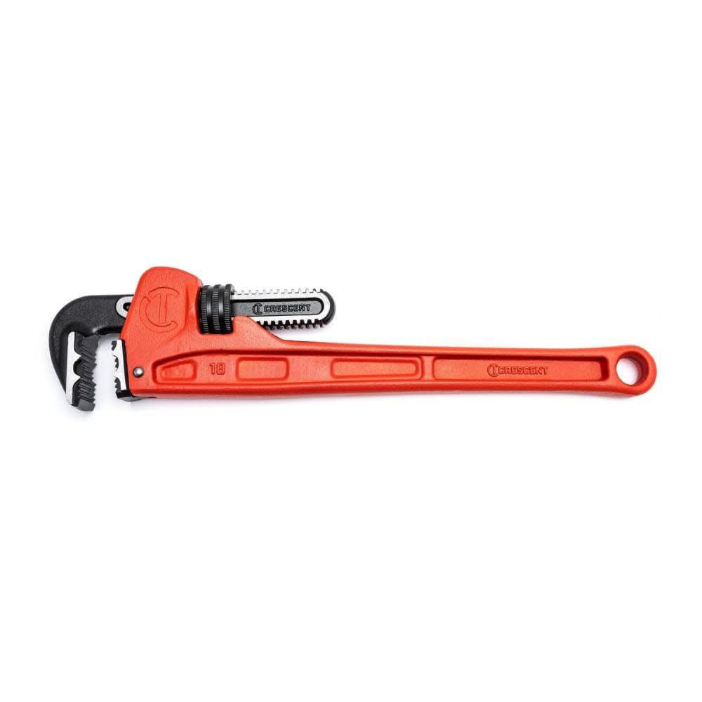 Crescent Cast Iron K9 Jaw Pipe Wrench - Hand Tool for Home Improvement, Mechanic, Plumbing & Repair - 18" - CIPW18