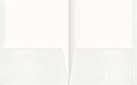 Office Depot® Brand 2-Pocket Paper Folders, Off-White, Pack of 25