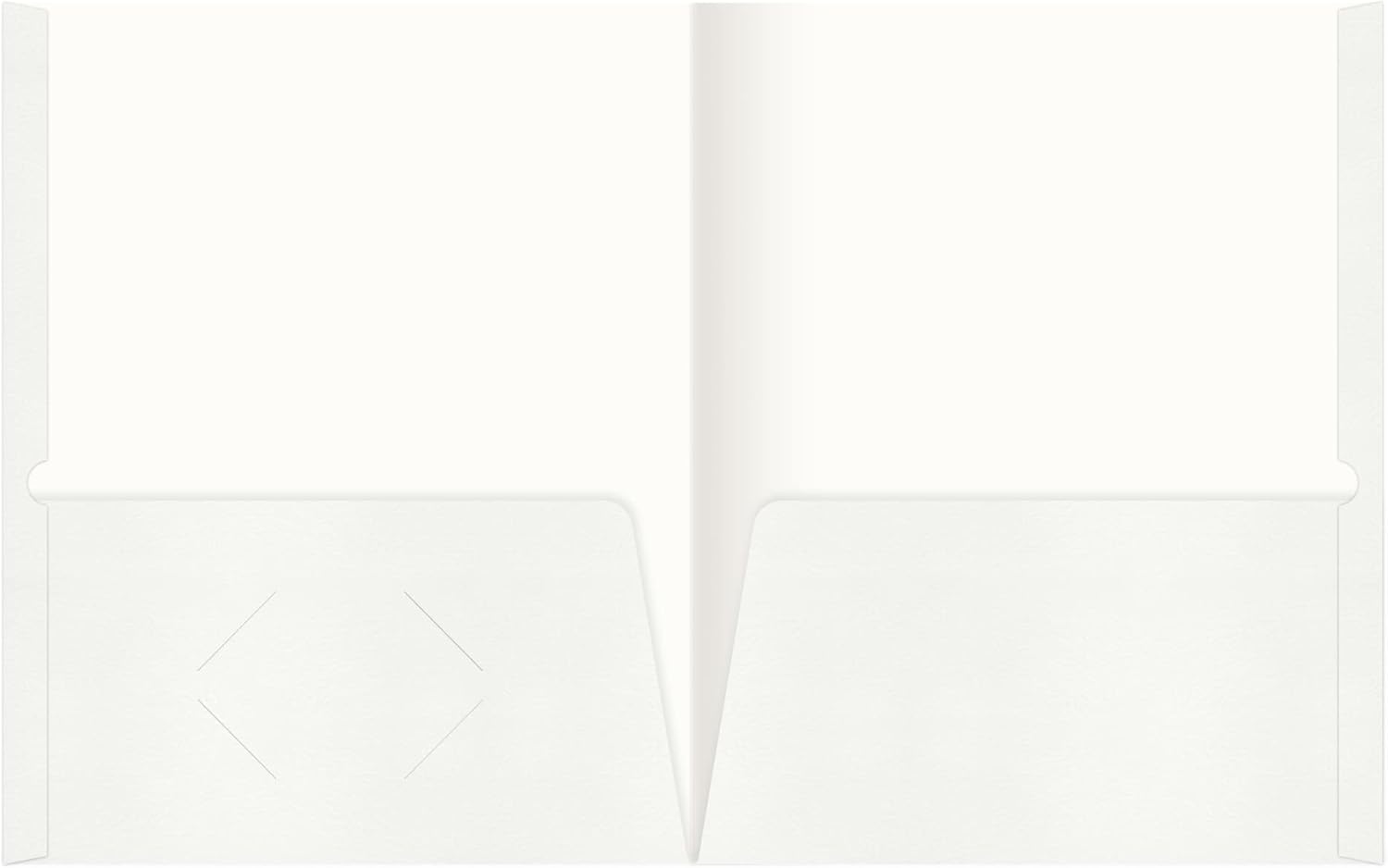 Office Depot® Brand 2-Pocket Paper Folders, Off-White, Pack of 25