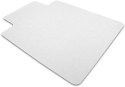 FLOORTEX Valuemat Vinyl Lipped Chair Mat for Hard Floor