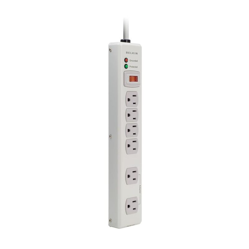 Belkin 6-Outlet Metal Surge Protector