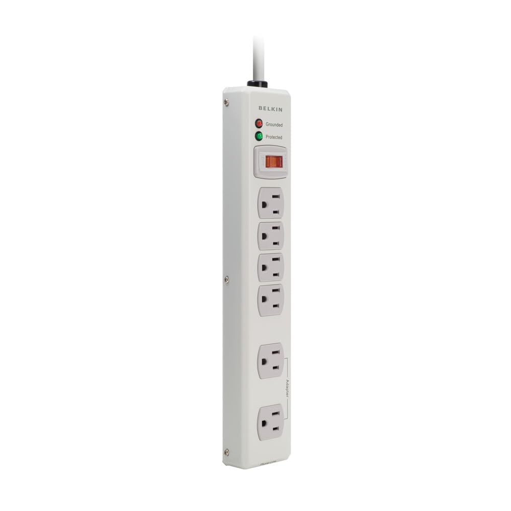 Belkin 6-Outlet Metal Surge Protector