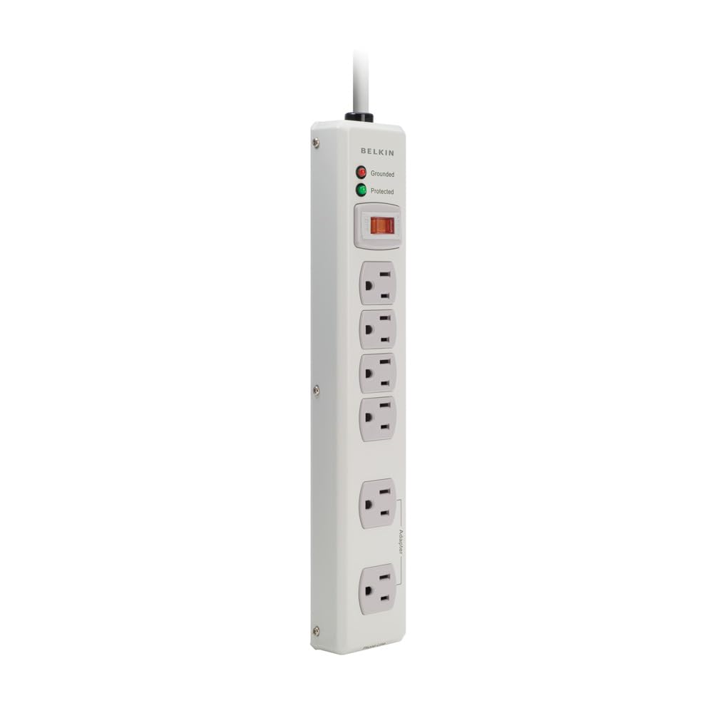 Belkin 6-Outlet Metal Surge Protector