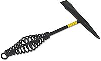 BEST WELDS 900-CH-200 - Chipping Hammer, 11" L, Cone & Chisel, Black, 6" Steel Head