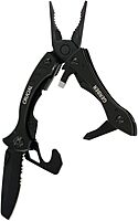 GERBER Crucial Multi-Tool - Black w/Pocket Clip & Strap Cutter [31-001518]