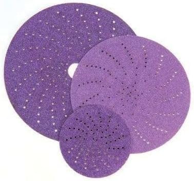 3M CUBITRON II 6" Hook-and-Loop Clean Sanding Discs, 250 Count