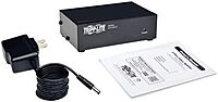Tripp Lite 2-Port VGA Splitter with Signal Booster High Resolution Video, 350MHz