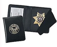 Side Opening Badge Case - Dress