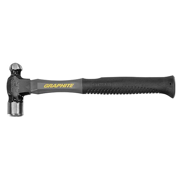 Stanley 54-716 16 oz Jacketed Graphite Ball Peen Hammer