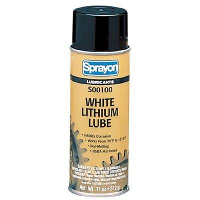 LU100 White Lithium Grease - 11 oz Aerosol