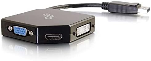 C2G DisplayPort to HDMI, DVI or VGA Adapter Converter