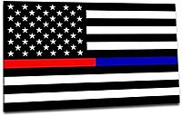 Thin Line Tactical Thin Blue Line Vinyl Sticker Decal