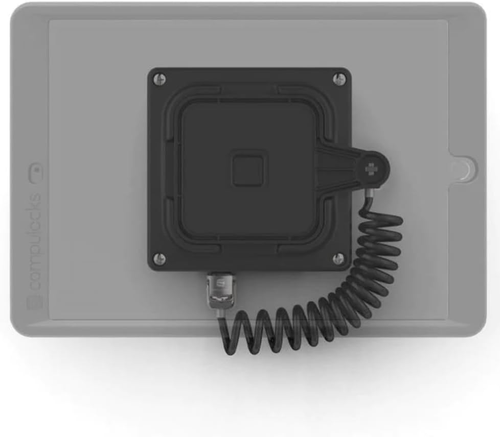 Compulocks Universal Tablet Magnetic Mount, VESA Compatible Black - Innovative universal solution compatible with any tablet