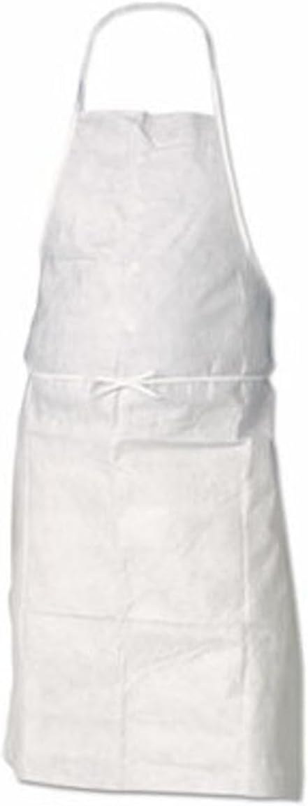 KleenGuard Kimberly-Clark 36550 A20 Apron, 28-Inch x 40-Inch, White, One Size Fits All (KCC36550)