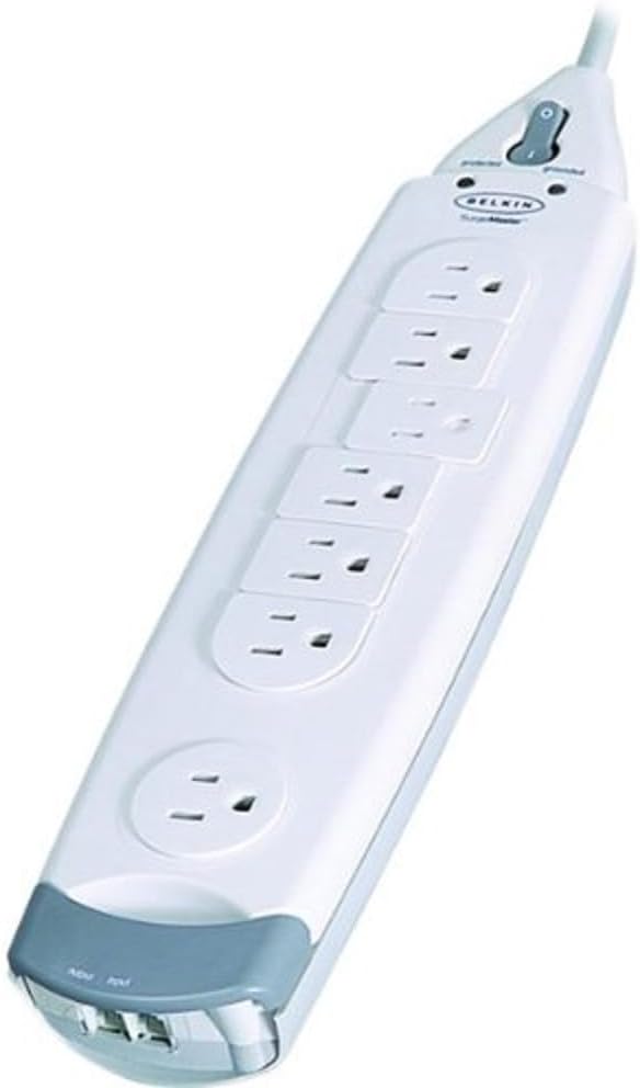 Belkin 7-Outlet SurgeMaster Home Series Power Strip Surge Protector