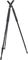 TruGlo Solid Shot Versatile Durable Adjustable Collapsible Rifle Shooting & Crossbow Hunting Tripod withRotating Head Design