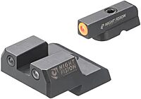Night Fision Tritium Night Sight Set for CZ USA P-07/P-09 - Perfect Dot Front Sight with Daytime Ring
