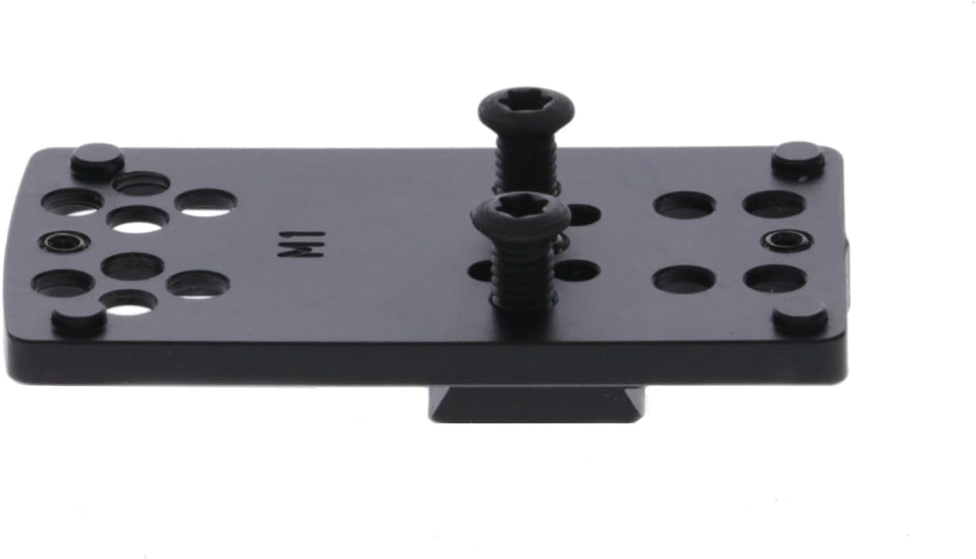 TRUGLO Pistol Red-Dot Sight Mount | CNC-Machined Billet Steel Dovetail Adapter