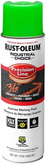 Rust-Oleum Industrial Choice M1600/M1800 Precision Line Inverted Marking Paint