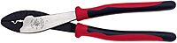 Klein Tools J1005 Crimping and Cutting Tool, Made in USA, Tapered Nose for 10 to 22 AWG Solderless Terminals and Connectors