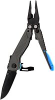 SOG Flash MT Compact EDC Multi-Tool with CRYO D2, 7 Tools, Stainless-Steel Housing