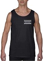 Thin Blue Line Chicago Flag Tank