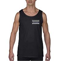 Thin Blue Line Chicago Flag Tank