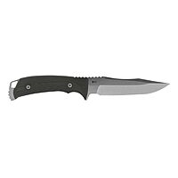 SOG Pillar Fixed Blade Knife- Full Tang 5 Inch S35VN Steel Blade Survival Knife, w/ Linen Micarta Handle and Kydex Sheath