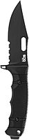 SOG Seal Fx Fixed Blade Partially Serrated ProfeSSIonal Tactical Knife S35Vn Steel Tough Glass-Reinforced Nylon Handle