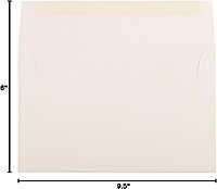 JAM PAPER Booklet Invitation Envelopes