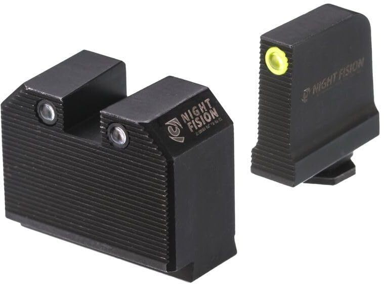 NIGHT FISION Optics Ready Stealth Night Sight Set for Walther PDP/PPQ