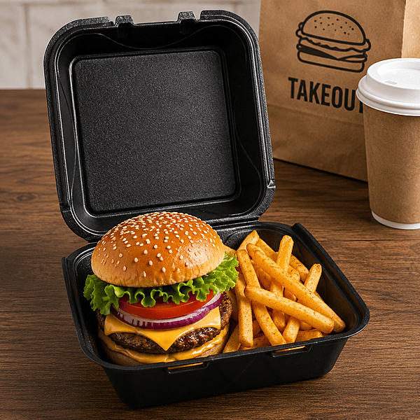 8x8 Foam Tray No Div BLACK T.E 2/100