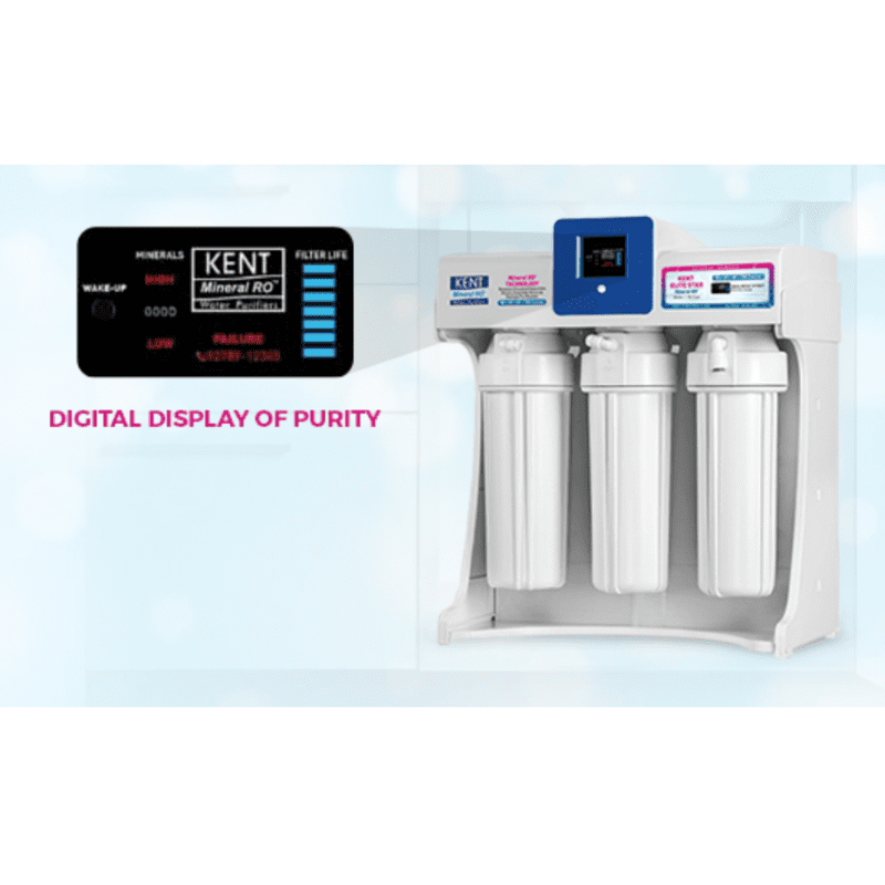 KENT Elite Star Water Commercial Purifier with Digital Display of Purity