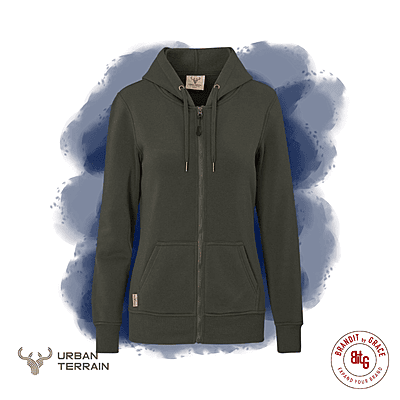 Rift Hooded Sweater - Olive