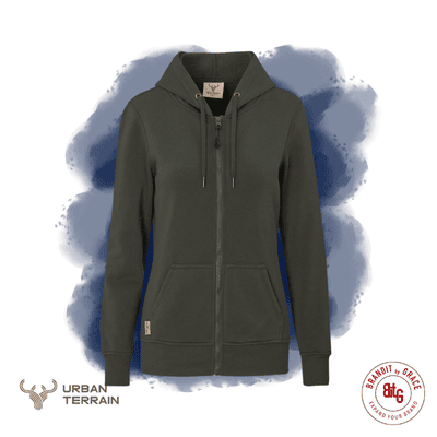 Rift Hooded Sweater - Olive