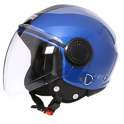 STUDDS URBAN SUPER FLAME BLUE WITH BLACK STRIP C/V L