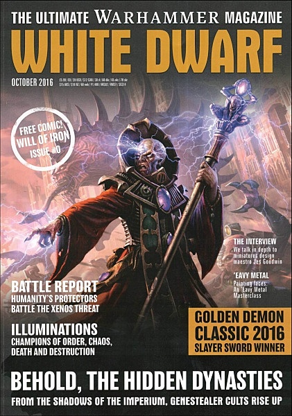 Warhammer - White Dwarf - October 2016